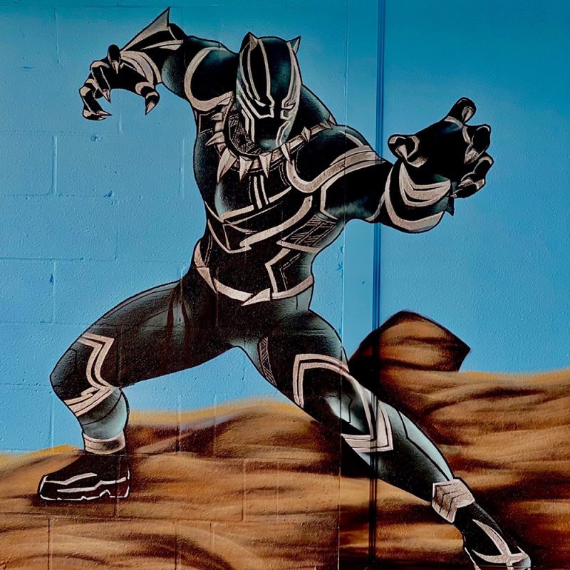 Heps Fury Murals Super Hero