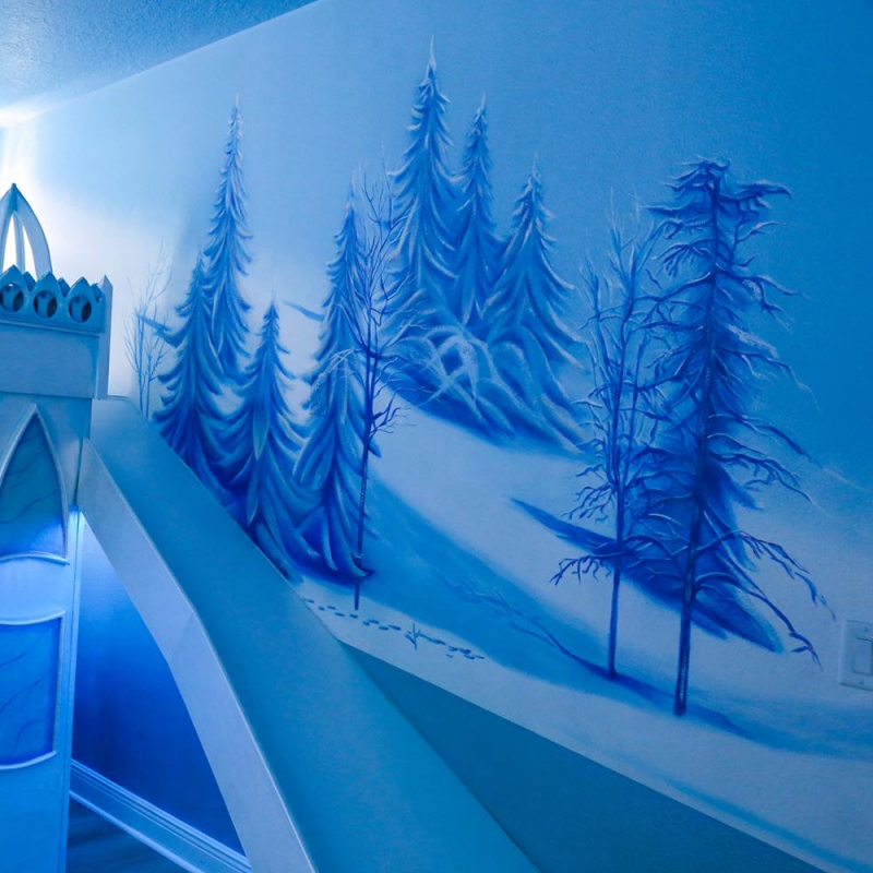 Frozen Theme Room