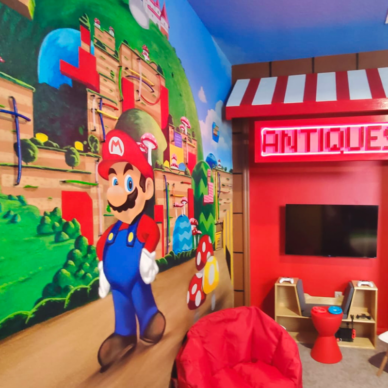 Super Mario Theme Room